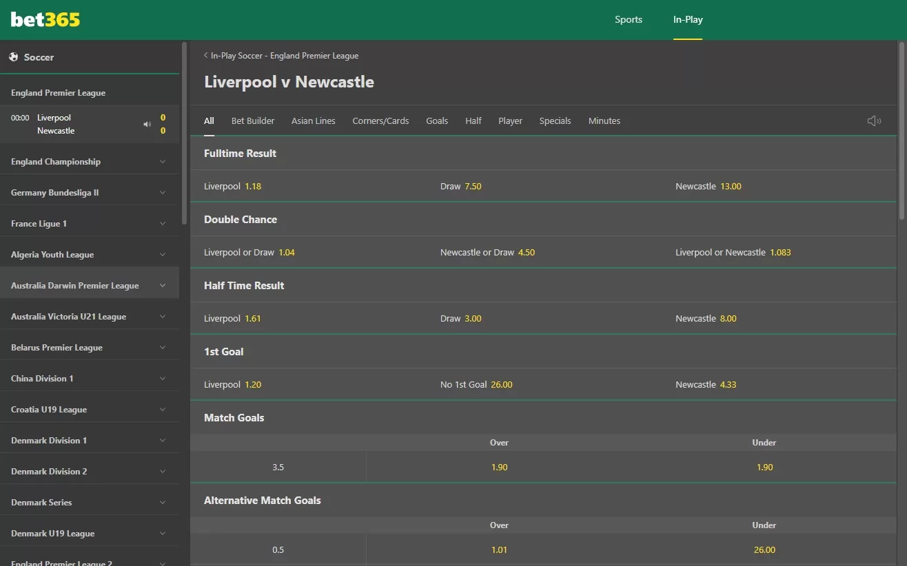 online betting bet365