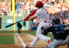Marlins Phillies Baseball, Philadelphia, USA - 27 Apr 2019