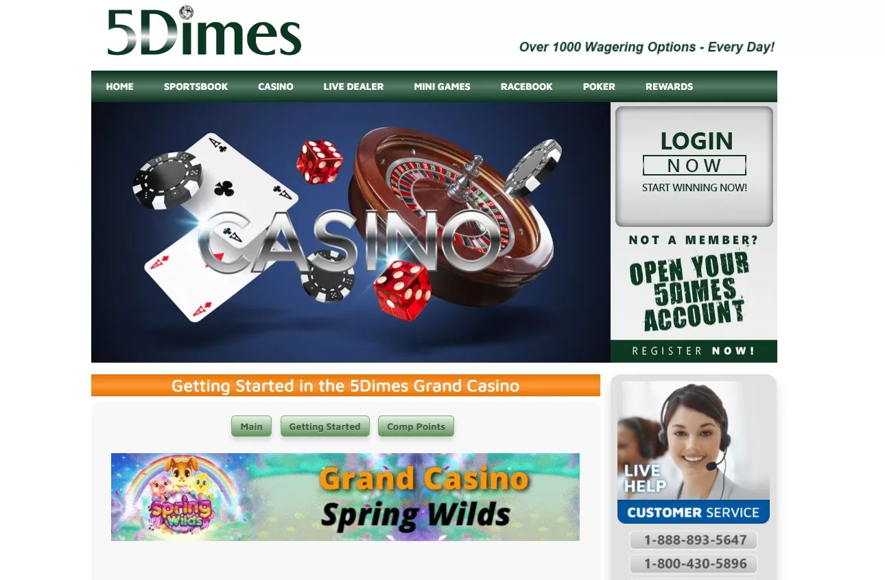 5Dimes Grand Casino