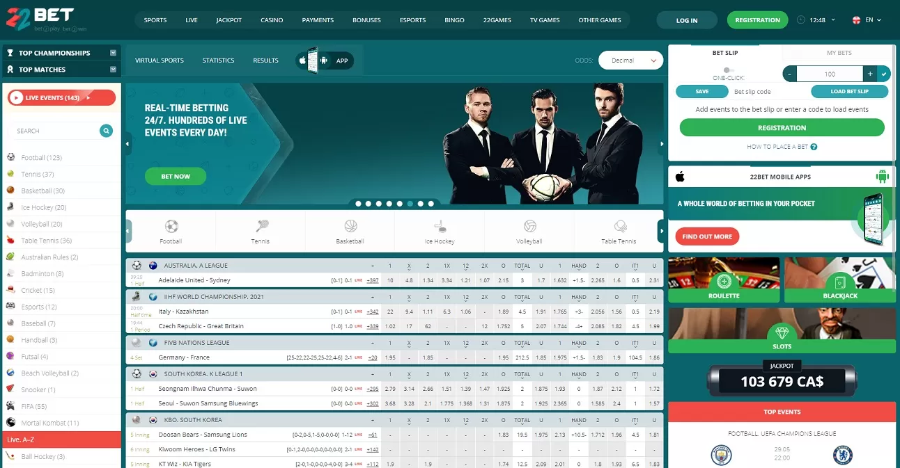 22Bet Review