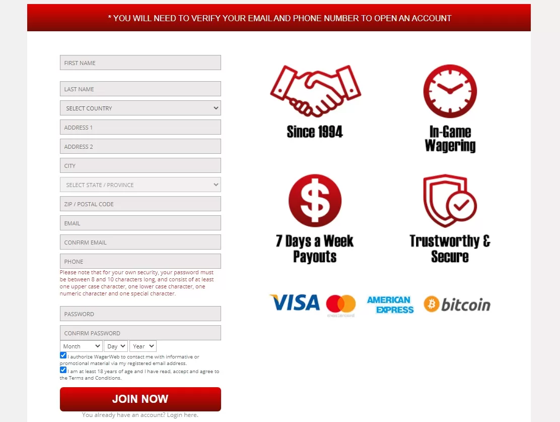 Withdrawing money
