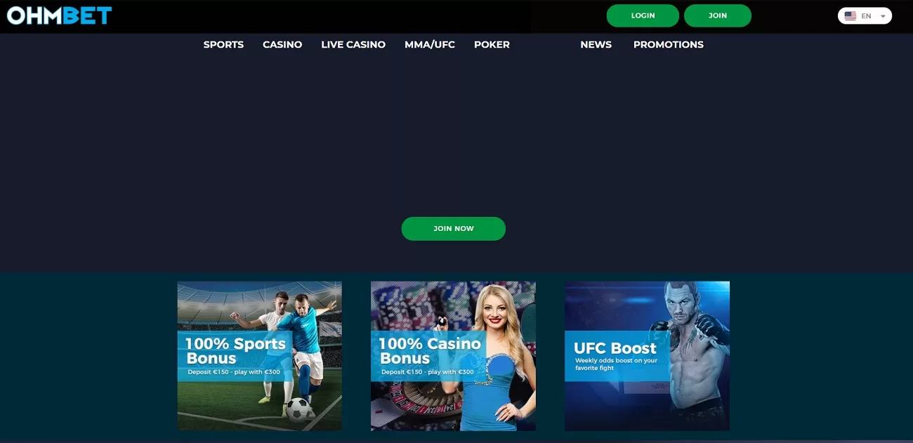 Ohmbet sportsbetting site review
