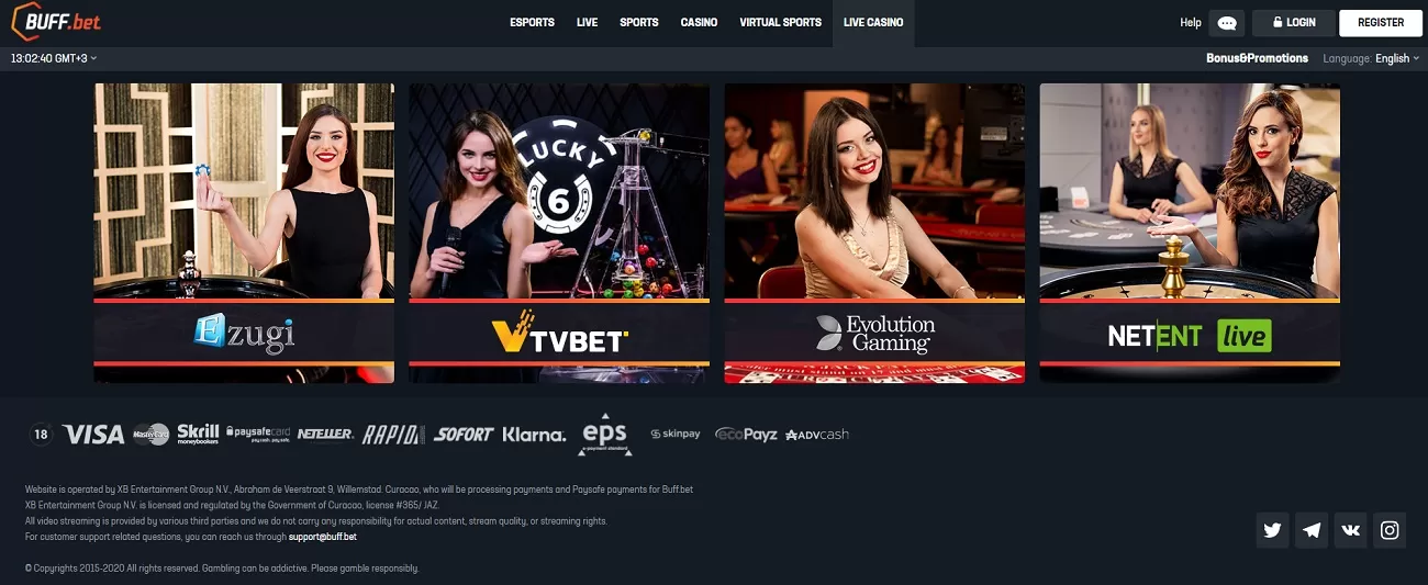 casino Buff Bet
