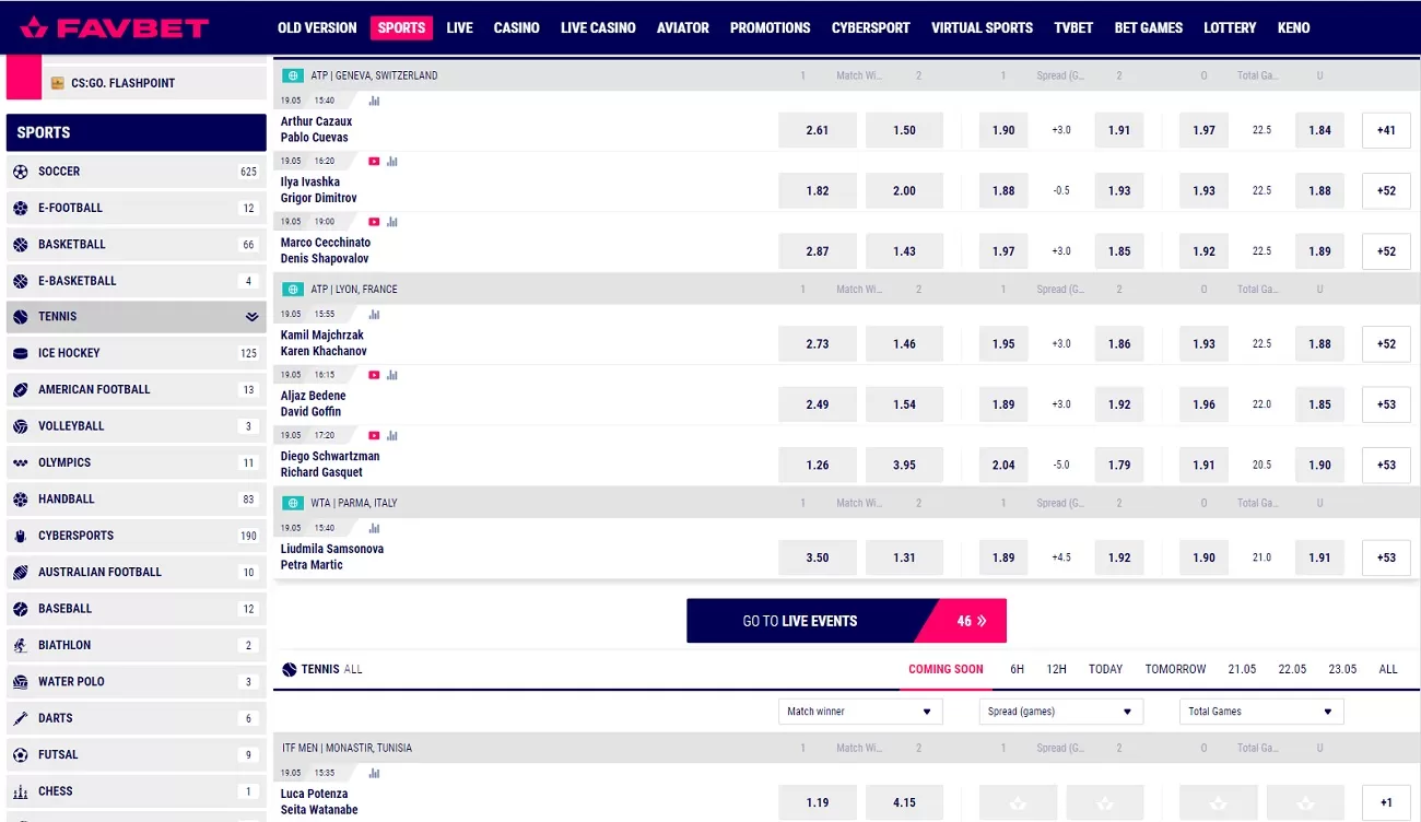 line favbet