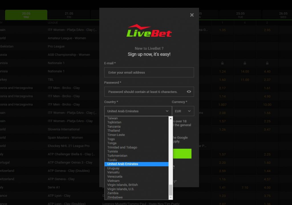 livebet app