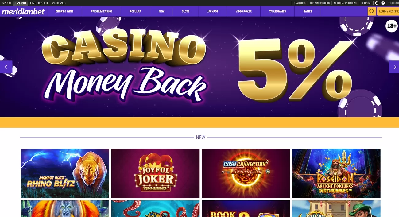 Meridianbet casino