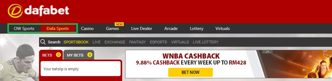 Dafabet sports
