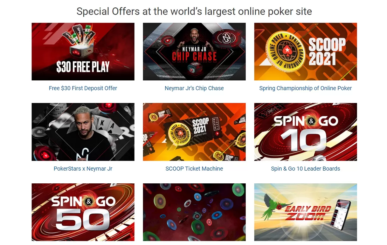 Bonuses at Betstars