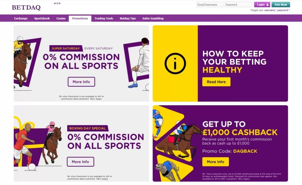 betdaq promotions