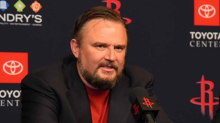 Daryl Morey is proud to accept the position of the 76ers president