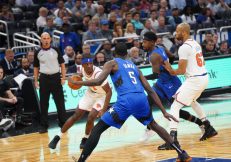 Orlando Magic host the New York Knicks at the Amway Center in Orlando Forida on Wednesday, October 30, 2019. Photo Credit: Marty Jean-Louis