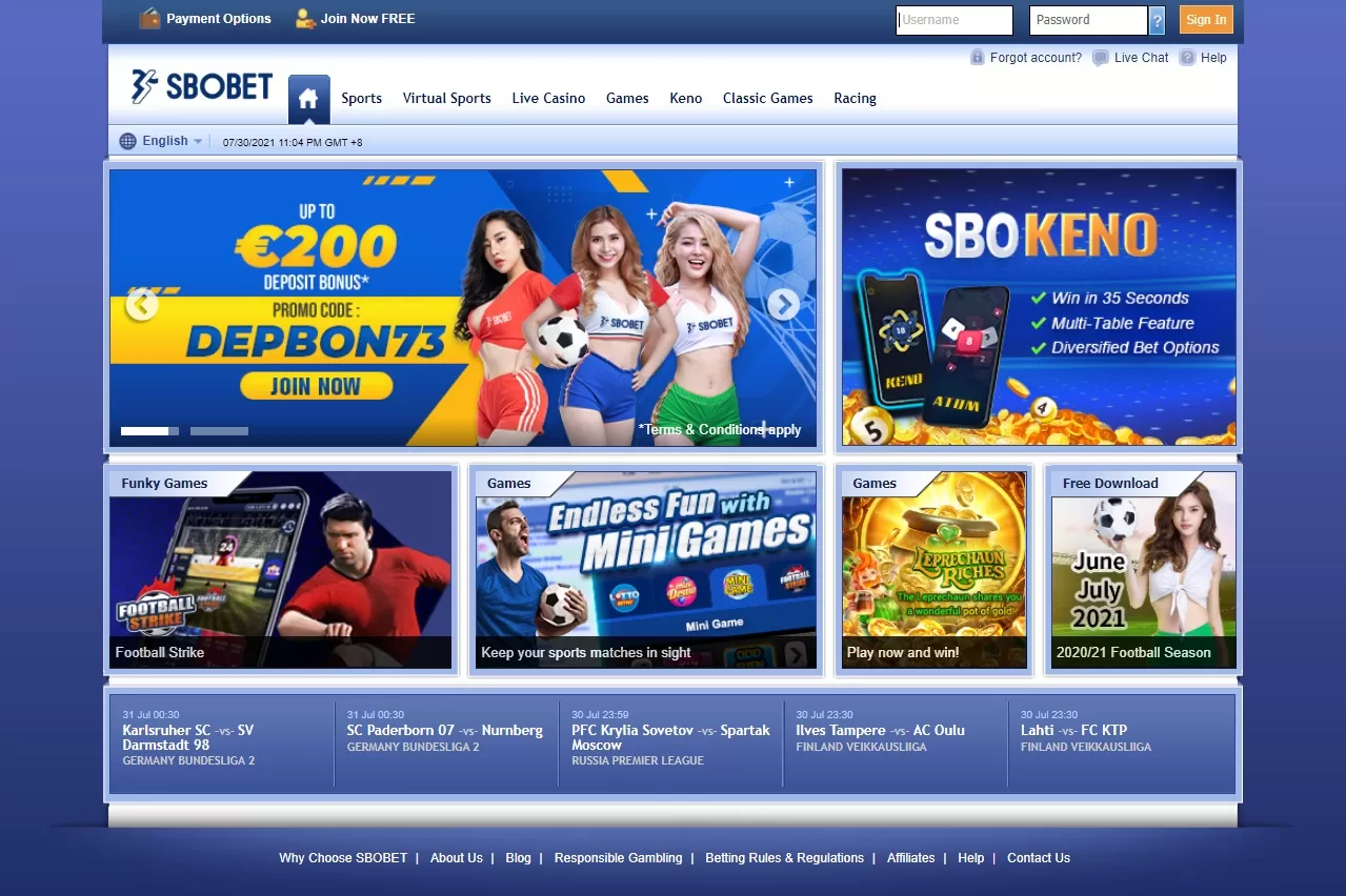 Sbobet review