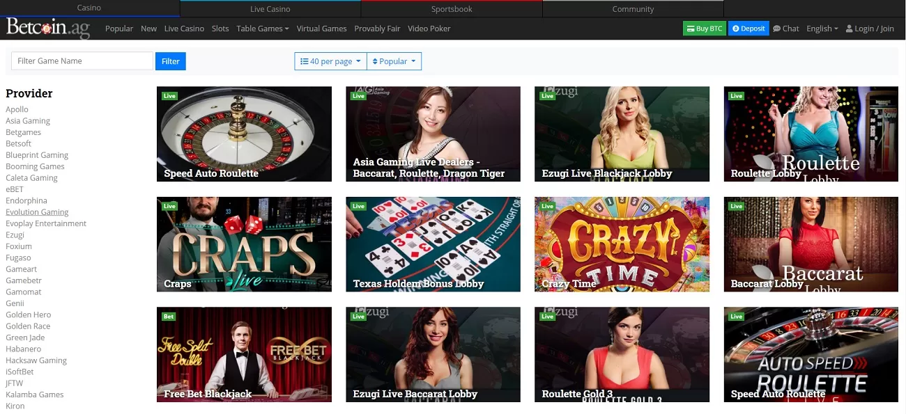 Casino Betcoin