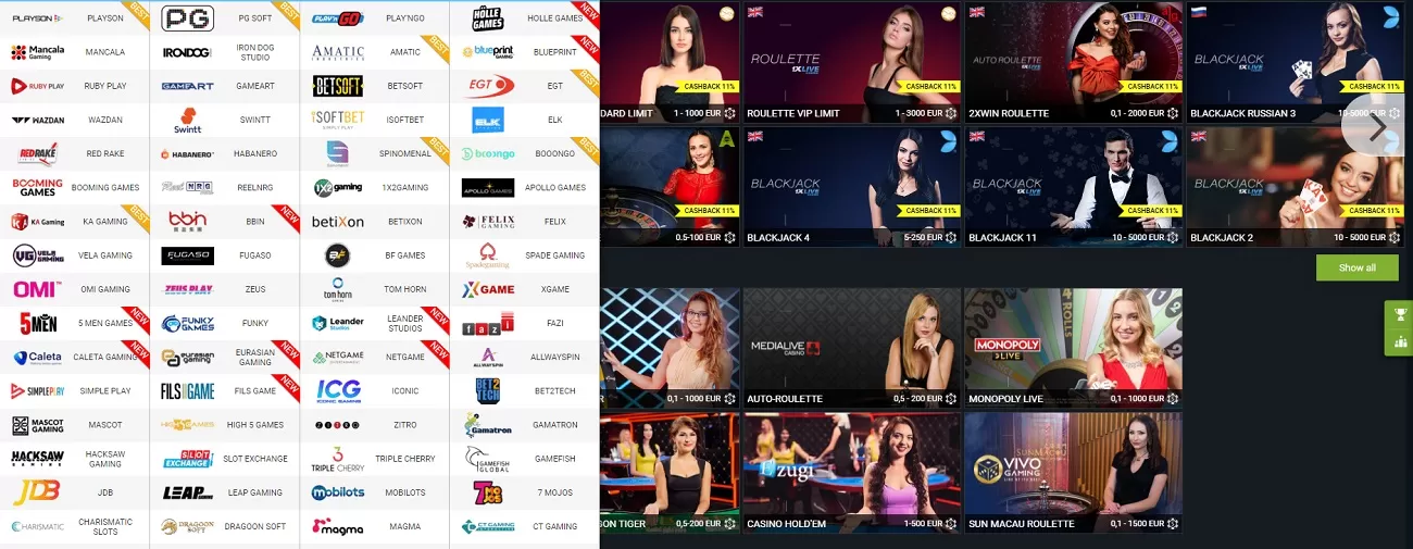 gambling operators