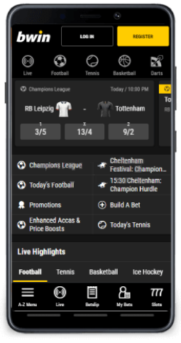 Bwin — best betting app