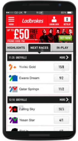 Ladbrokes online betting app