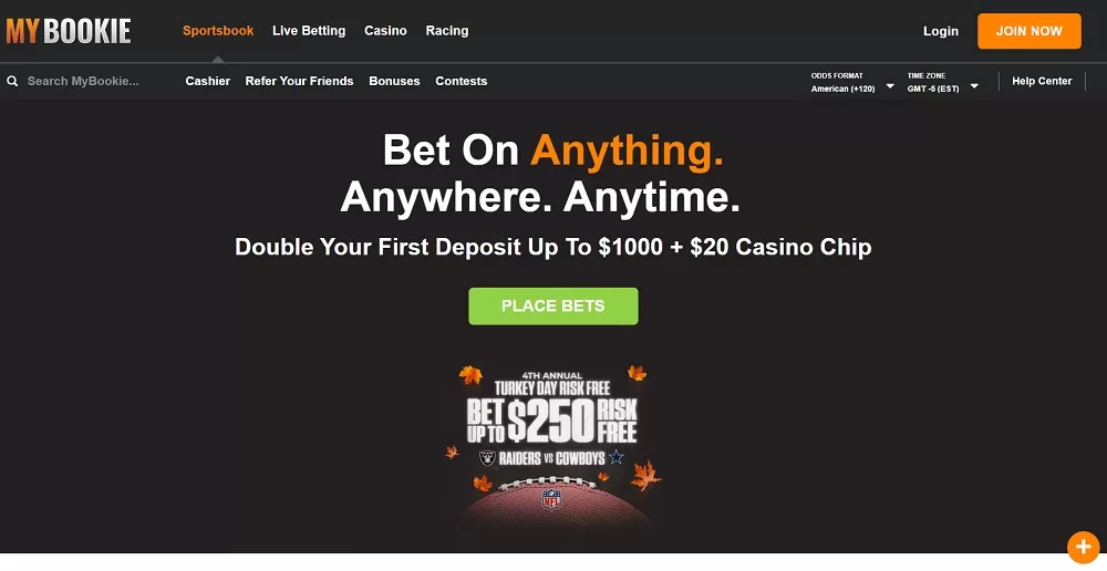 My Bookie live betting