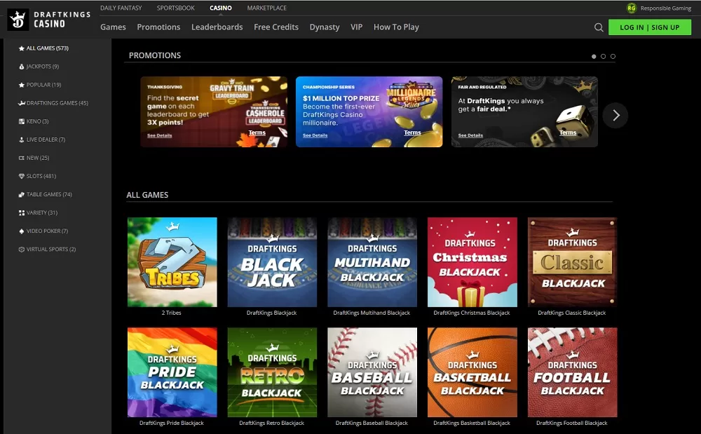 DraftKings casino