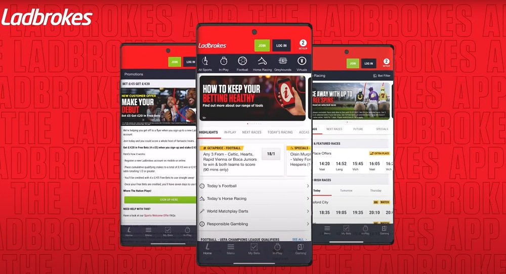 ladbrokes dawnload apps