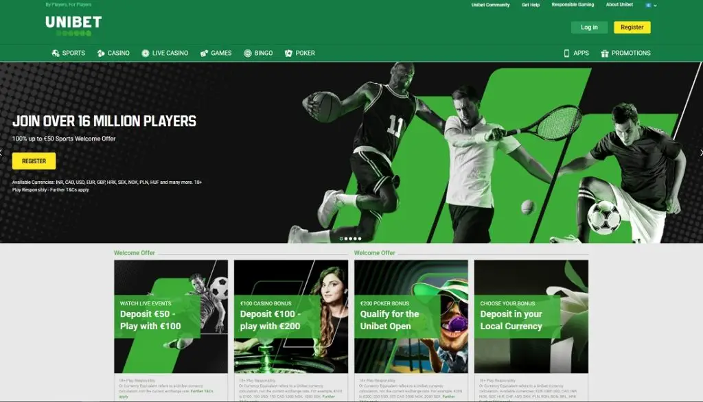 Unibet bingo