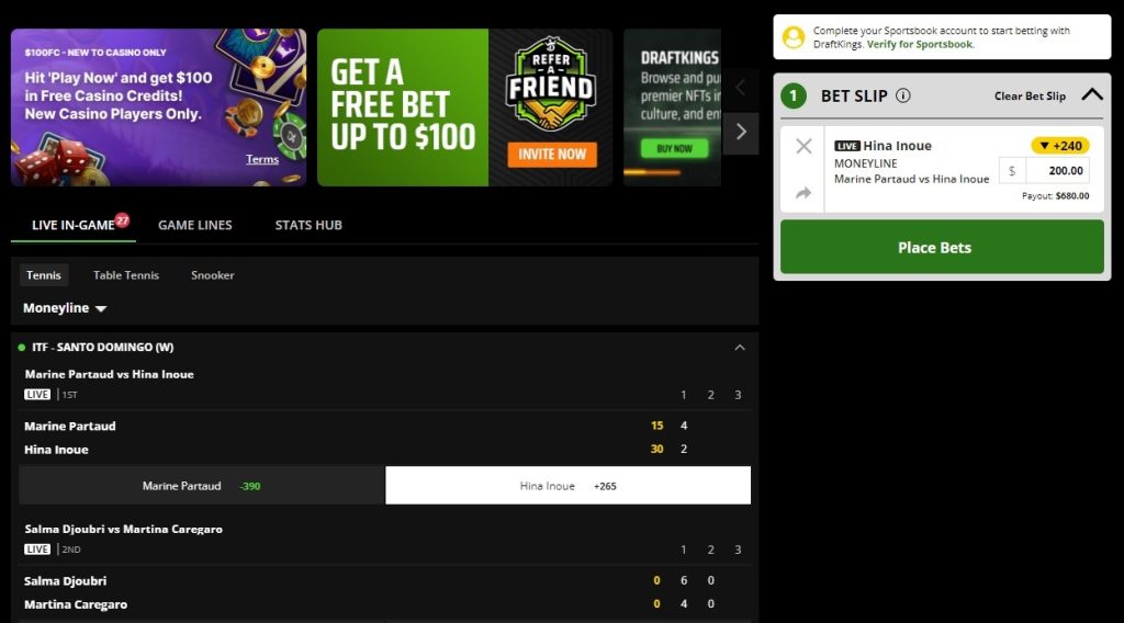 How to do parlays on DraftKings