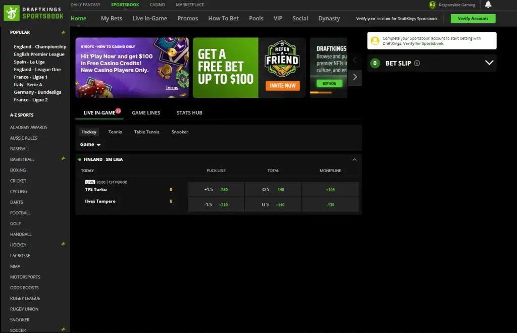 Where is DraftKings Legal?