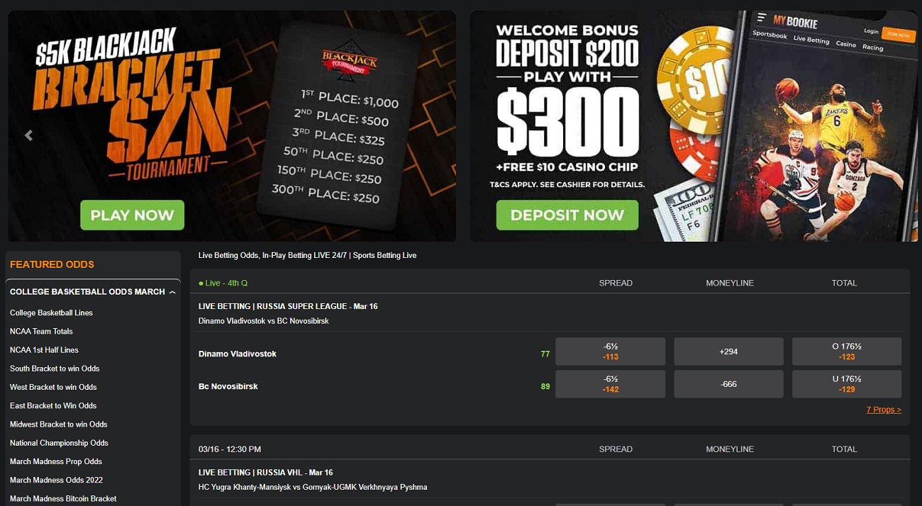 How to bet on Sports MyBookie 2023 Guide from Superbetting