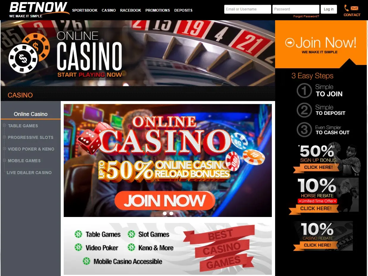 Betnow Casino Review