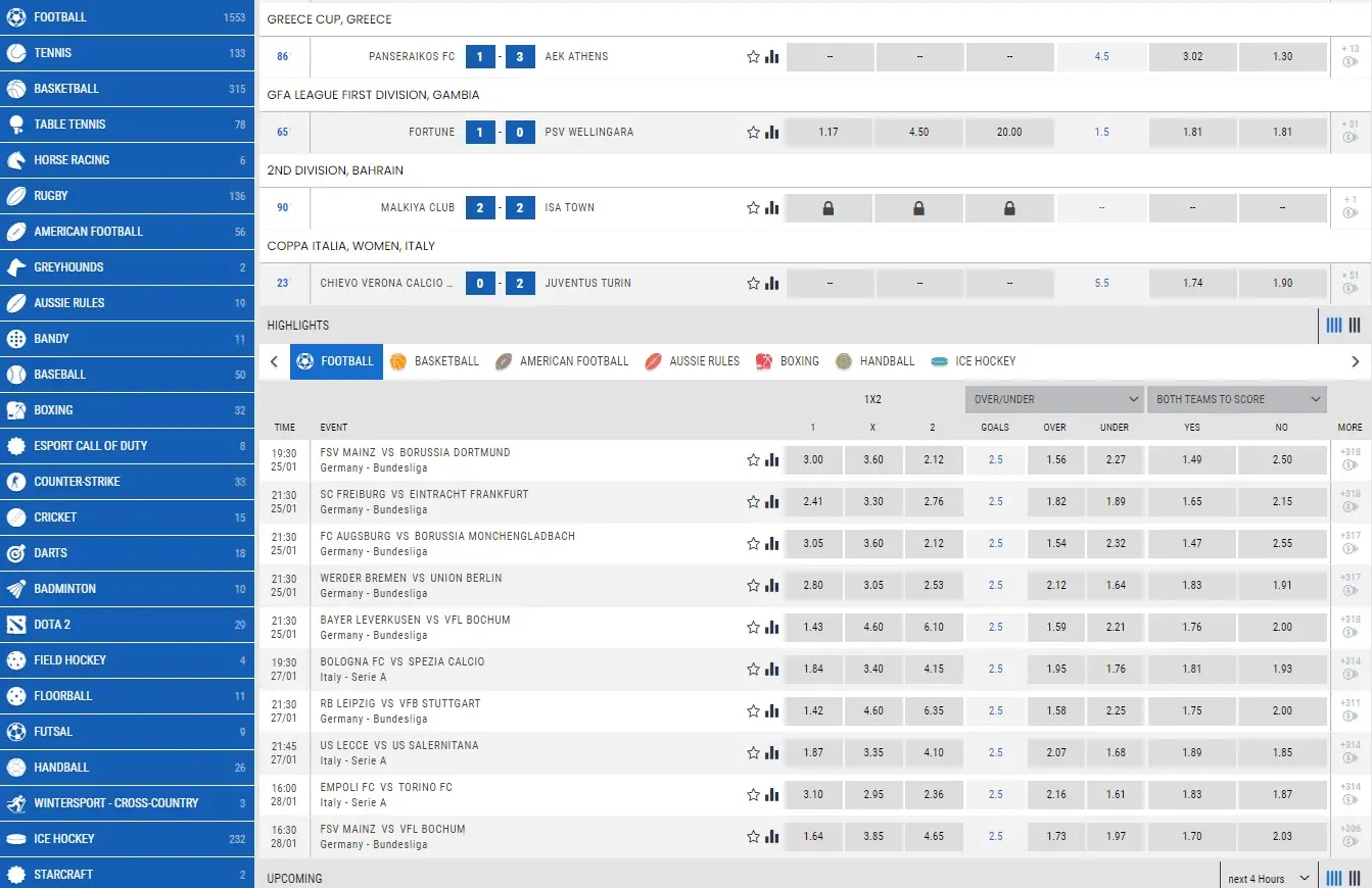 Mr play betting