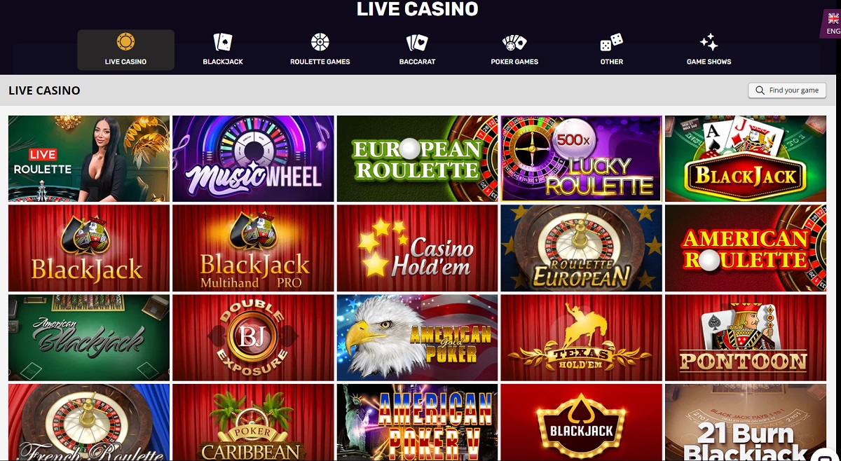 live casino amo