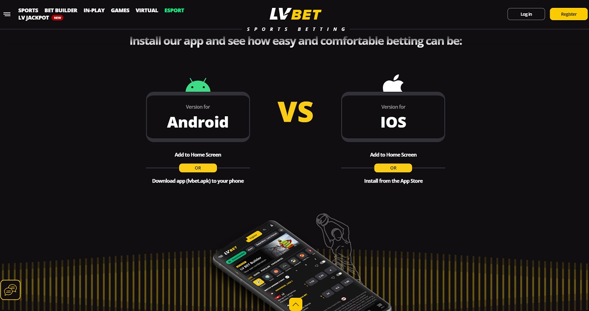 How you can Use the LV Bet Mobile App
