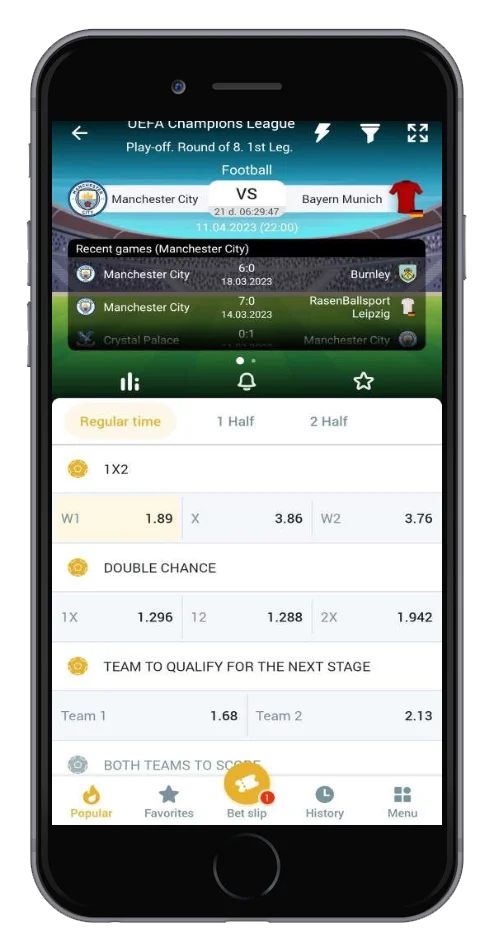 How to bet via Melbet app