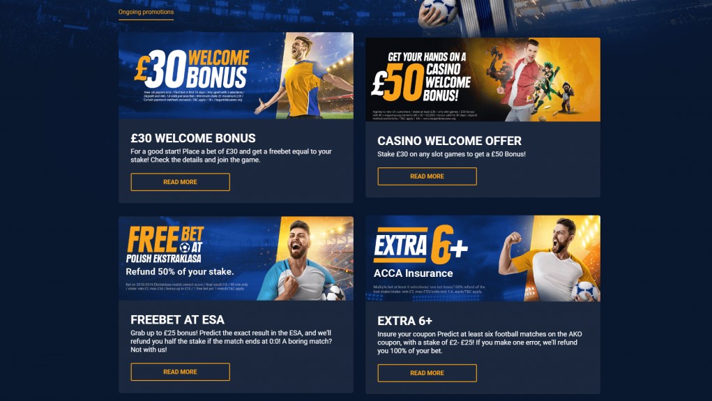 Promotions and bonus offers in STSBet