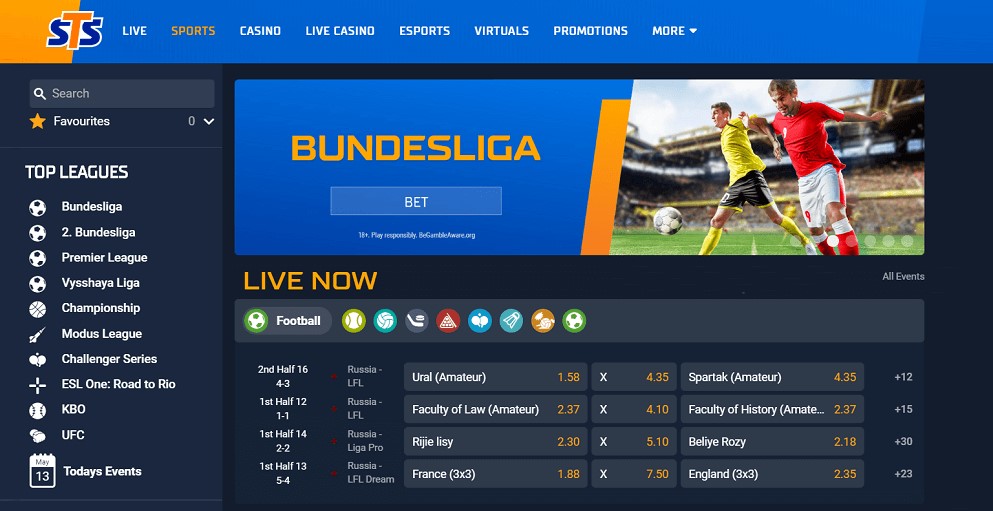 Sports and Betting STSbet