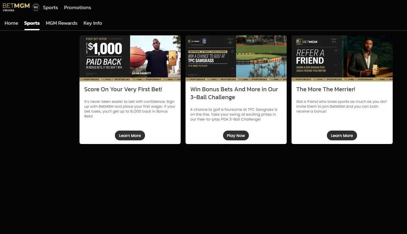 bonuses BETMGM