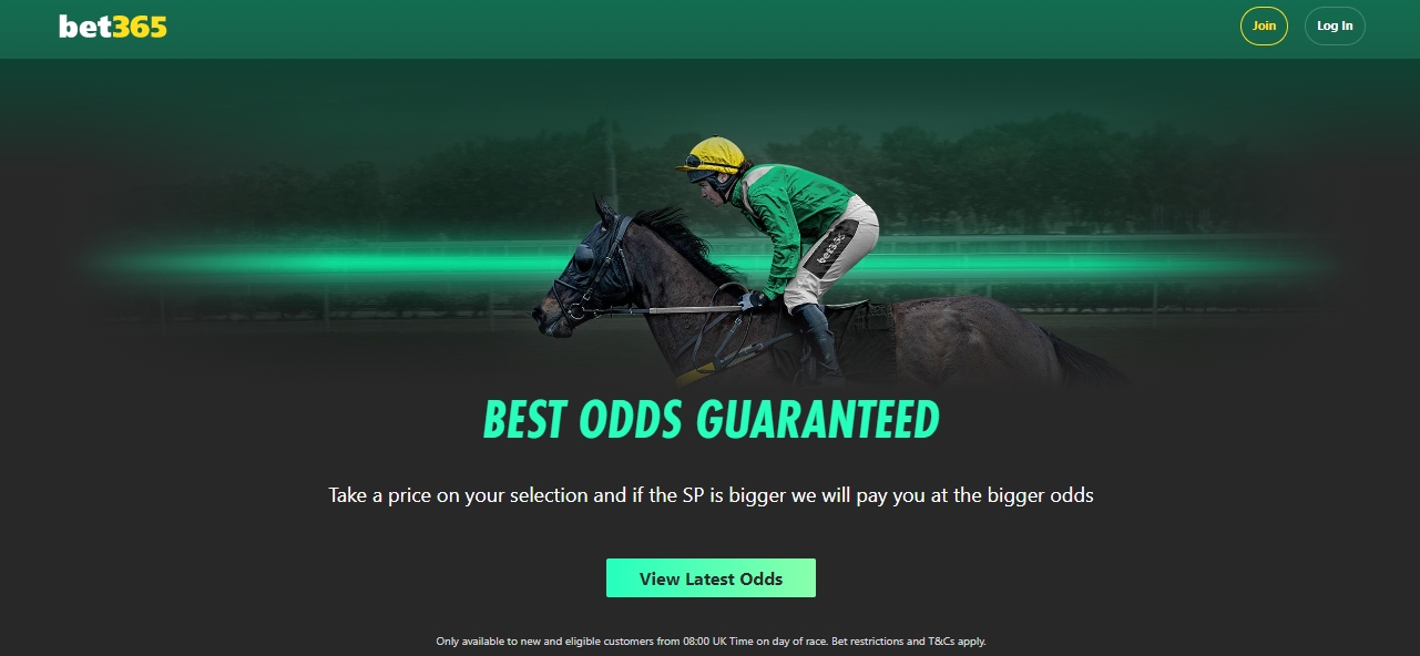 Bet365 Horse Racing Odds