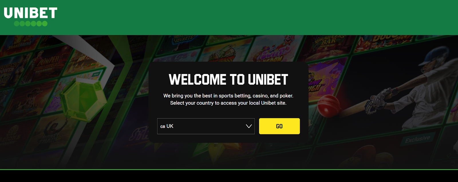 Unibet Sign Up